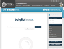 Tablet Screenshot of bdigital.unal.edu.co