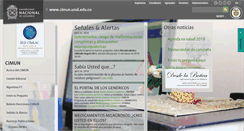 Desktop Screenshot of cimun.unal.edu.co