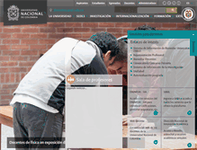 Tablet Screenshot of docentes.unal.edu.co
