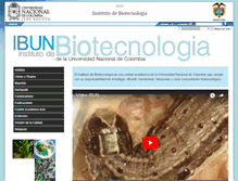 Tablet Screenshot of ibun.unal.edu.co