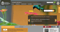 Desktop Screenshot of orinoquia.unal.edu.co