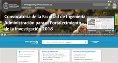 Desktop Screenshot of dipal.palmira.unal.edu.co