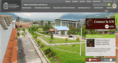 Desktop Screenshot of manizales.unal.edu.co