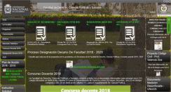 Desktop Screenshot of derecho.unal.edu.co