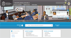Desktop Screenshot of extension.palmira.unal.edu.co